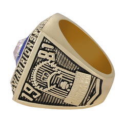 1981 Los Angeles Championship Ring Replica – GEY Fan Collectible Gift