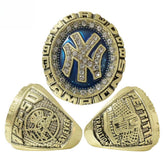 1998 New York Baseball Championship Ring Replica – Gold Alloy Fan Collectible Gift