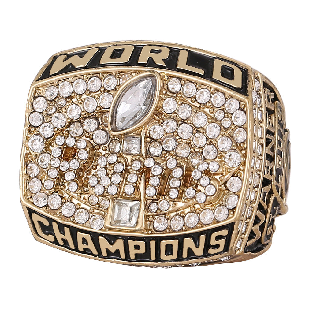 1999 St. Louis Los Angeles Football Championship XXXIV Ring – Rare Collectible Fan Memorabilia