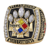 2005 Pittsburgh Football Championship XL Ring - Limited Edition Collectible Ring for Fans