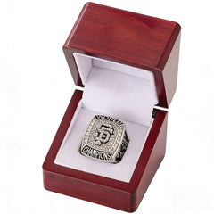 2012 San Francisco New York Baseball Championship Ring Replica – Fan Collectible Gift with Wooden Display Box