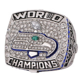 2013 Seattle Football Championship XLVIII Ring Replica - Perfect Fan Gift & Memorabilia