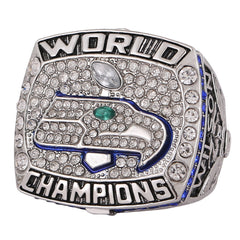 2013 Seattle Football Championship XLVIII Ring Replica - Perfect Fan Gift & Memorabilia