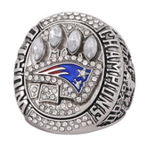 2014 New England Football Championship XLIX Ring - Collectible Tom Brady Replica for Fan