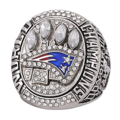 2014 New England Football Championship XLIX Ring - Collectible Tom Brady Replica for Fan