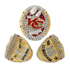2019 Kansas City Football Championship LIV Ring Replica – Limited Edition Collectible Gift