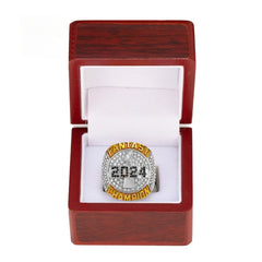 2024 Fantasy Football League Championship Ring – Collectible Sports Gift for Fans