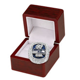 2025 Seattle Football SB LX Championship Ring Replica-Pop-Out Wings Edition