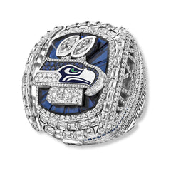 2025 Seattle Football SB LX Championship Ring Replica-Pop-Out Wings Edition