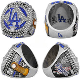 2020 Los Angeles Baseball Championship Ring – Fan Replica Collectible Gift