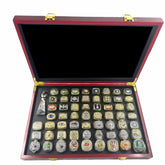 59 Football Championship Rings Set (1966-2024) – Size 11 Collectible