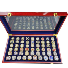 hockey Hockey Championship Rings Set – 60 Rings Grand Slam Collection for Football Fans