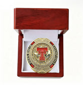 2025-2026Texas Tech College Championship Ring Replica β Fan Collectible Gift