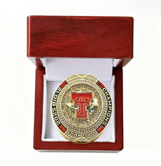 2025-2026Texas Tech College Championship Ring Replica – Fan Collectible Gift