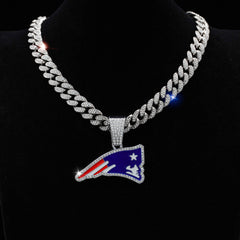 New England Emblem Pendant Necklace - Exclusive Gifts for New England
