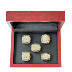 San Francisco Championship Ring Set – Football Championship Replica Rings Collection with Premium Wooden Display Box
