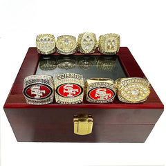 8-Piece San Francisco Championship Replica Ring Set