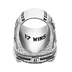2025 Seattle Football SB LX Championship Ring Replica-Pop-Out Wings Edition