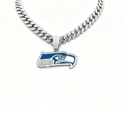 Seattle Emblem Pendant Necklace – Sparkling Gift for Seattle Lovers