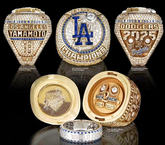 The Dodgers Just Got Their 2025 World Series Rings — And They're Absolutely Loaded With Details