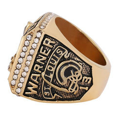 1999 St. Louis Los Angeles Football Championship XXXIV Ring – Rare Collectible Fan Memorabilia