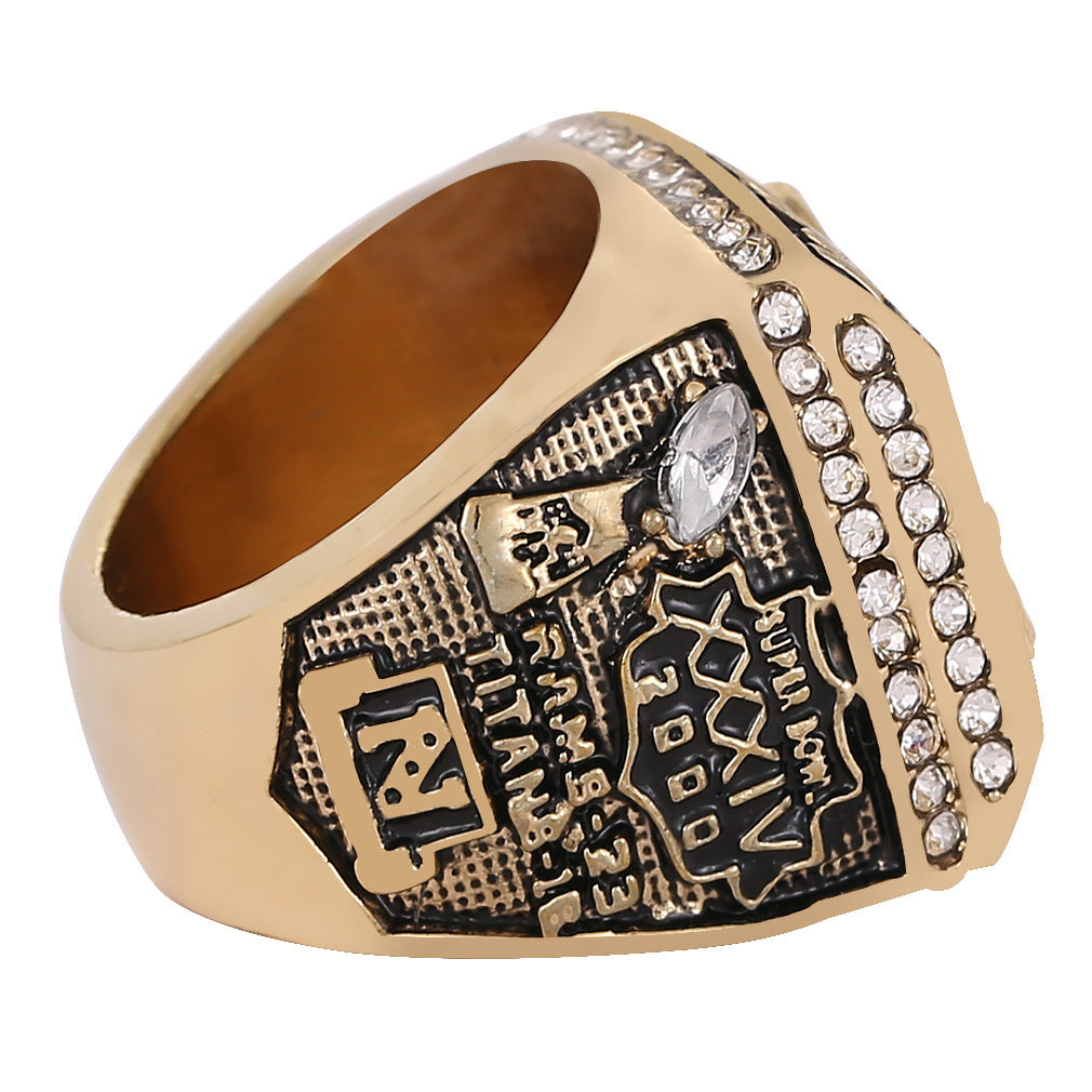 1999 St. Louis Los Angeles Football Championship XXXIV Ring – Rare Collectible Fan Memorabilia