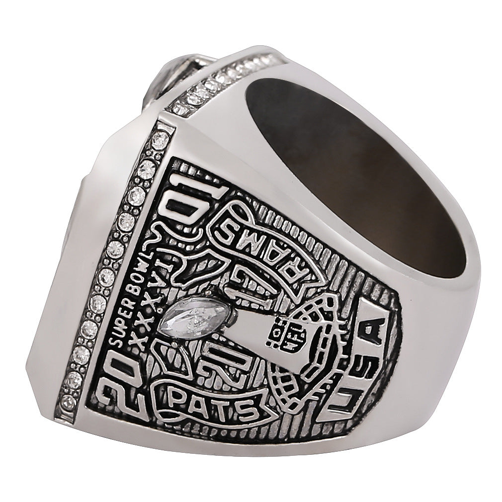 2001 New England Football Championship XXXVI Ring – Limited Edition Collectible