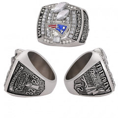 2003 New England Football Championship XXXVIII Ring - Rare Collectible Memorabilia for Die-Hard Fans