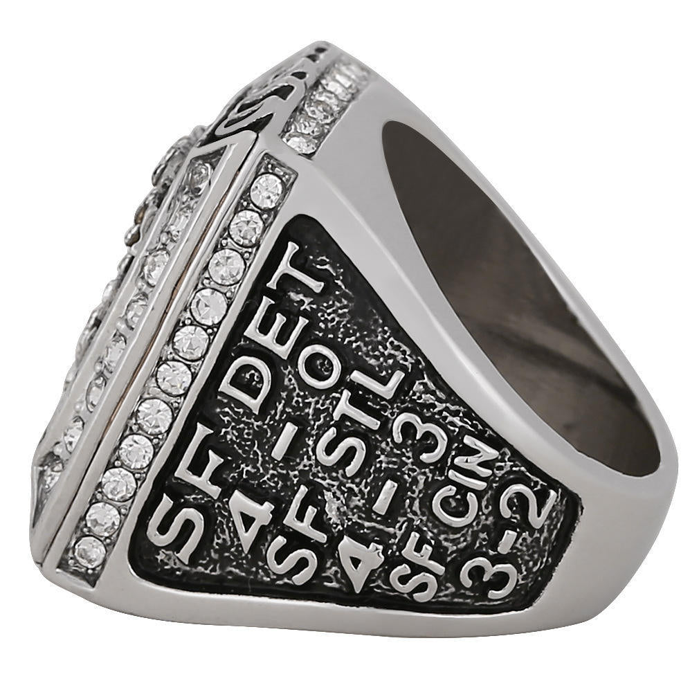 2012 San Francisco New York Baseball Championship Ring Replica – Fan Collectible Gift with Wooden Display Box