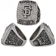 2012 San Francisco New York Baseball Championship Ring Replica – Fan Collectible Gift with Wooden Display Box