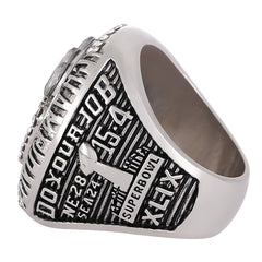 2014 New England Football Championship XLIX Ring - Collectible Tom Brady Replica for Fan