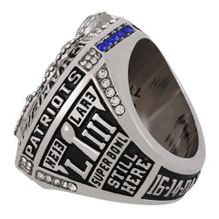 2018 New England Football Championship LIII Ring - Collectible Replica for Fans