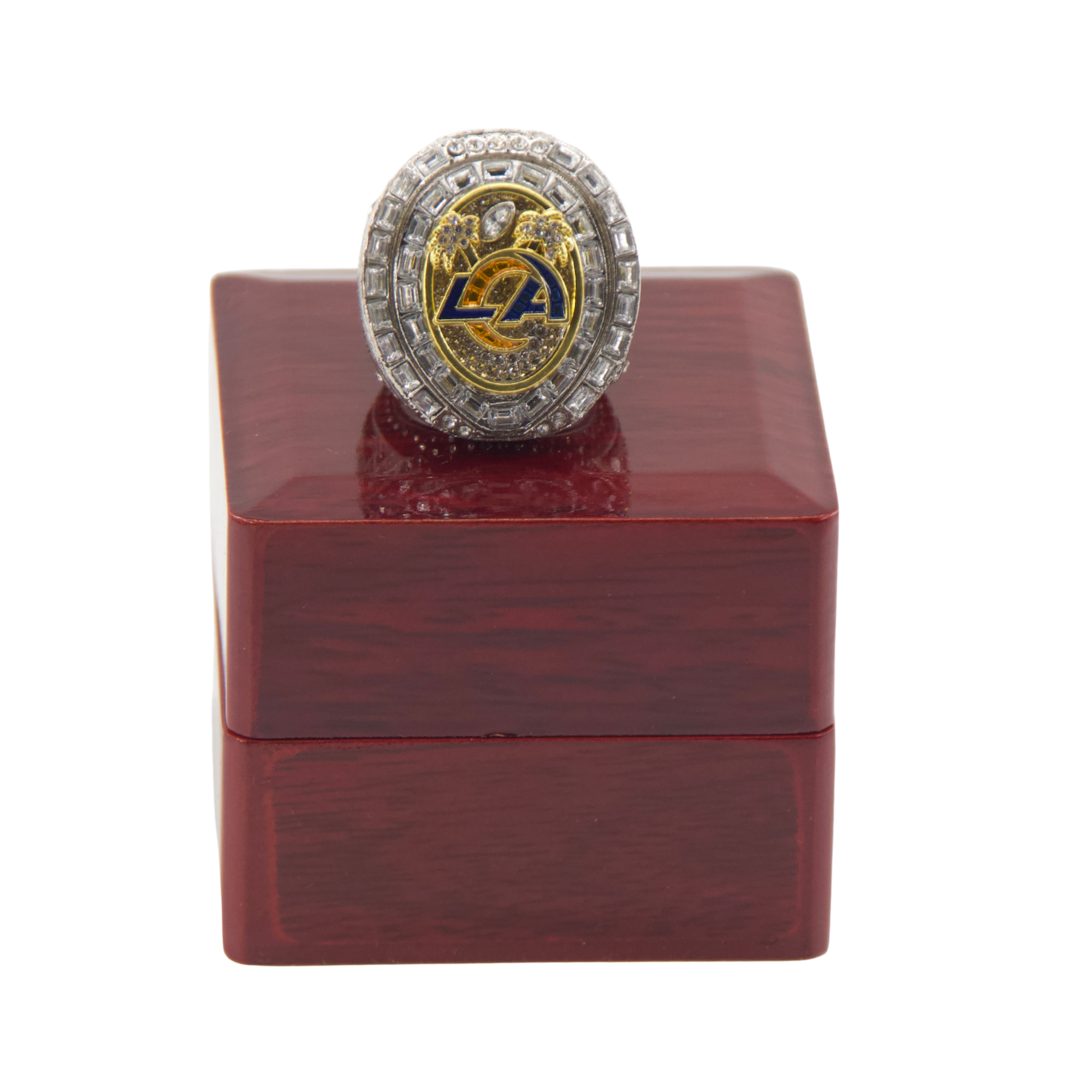 2021 Los Angeles Football Championship LVI Ring – McVay, Stafford, Ramsey, Kupp & Donald Collectible