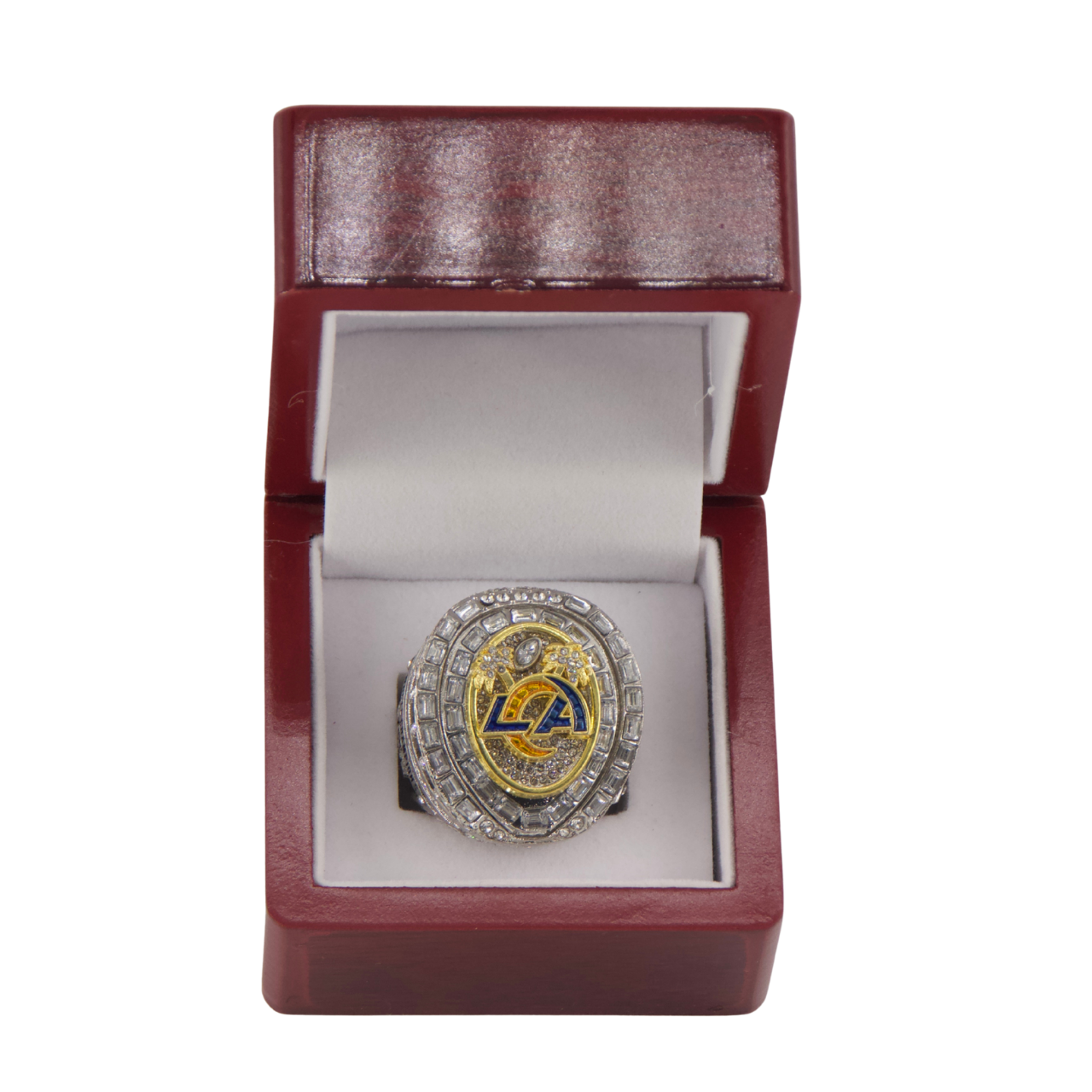 2021 Los Angeles Football Championship LVI Ring – McVay, Stafford, Ramsey, Kupp & Donald Collectible