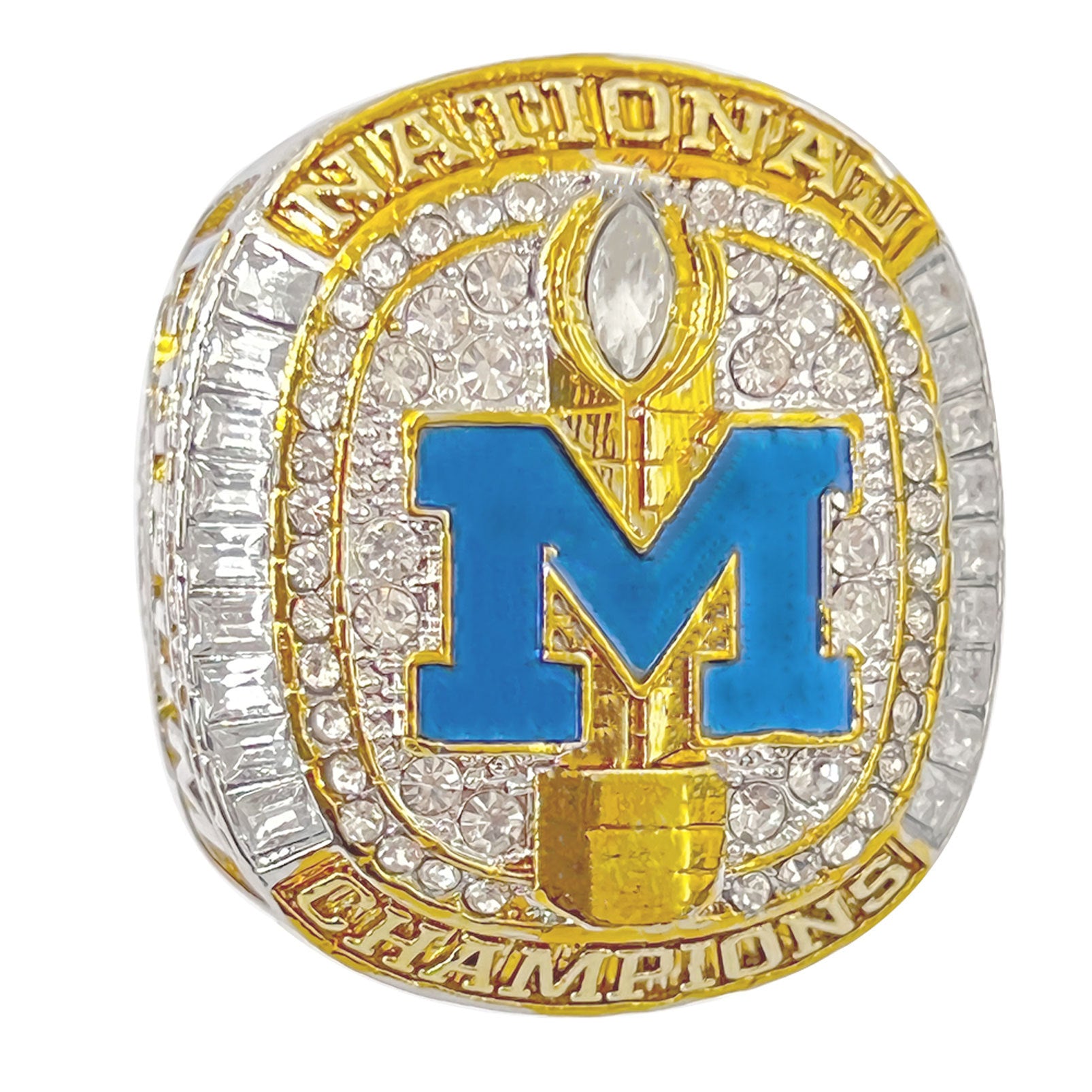 Michigan College Championship Ring Set 4-Pack – 1997, 2021, 2022, 2024