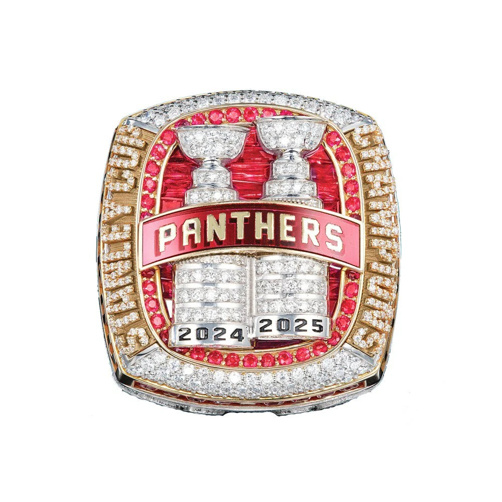2025 Florida Hockey Championship Ring Replica – Fan Collectible Hockey Ring Gift
