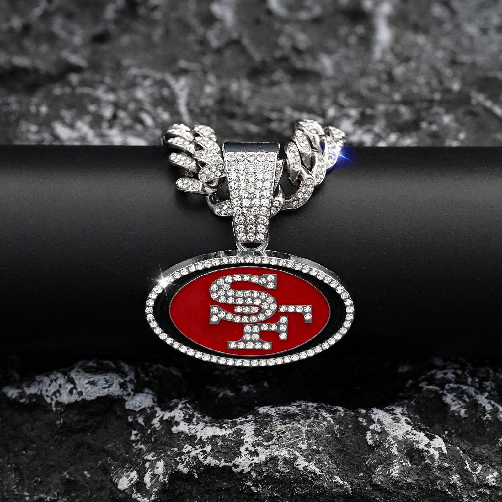 San Francisco Emblem Pendant Necklace – Hip Hop Gift for Fans