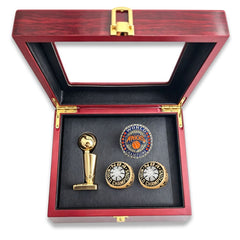 New York Basketball Championship Ring & Trophy Set – 1970 /1973 /2026