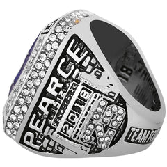 2018 Boston Baseball Championship Ring Replica – Fan Exclusive Memorial Collectible Gift with Wooden Box
