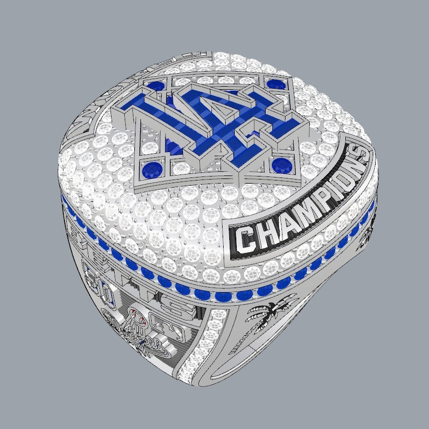 Personalized Los Angeles 2025 Baseball Championship Ring – Custom Name & Number Fan Ring