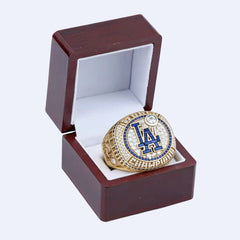 Personalized 2025 Los Angeles Baseball Championship Ring – Custom Name & Number - Ring Ceremony Edition