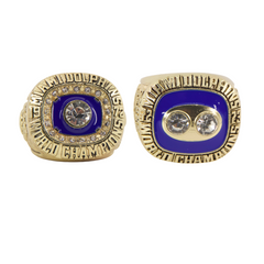 Miami Back-to-Back Football Championship Rings Set (1973 & 1974) – Limited Edition Collectible