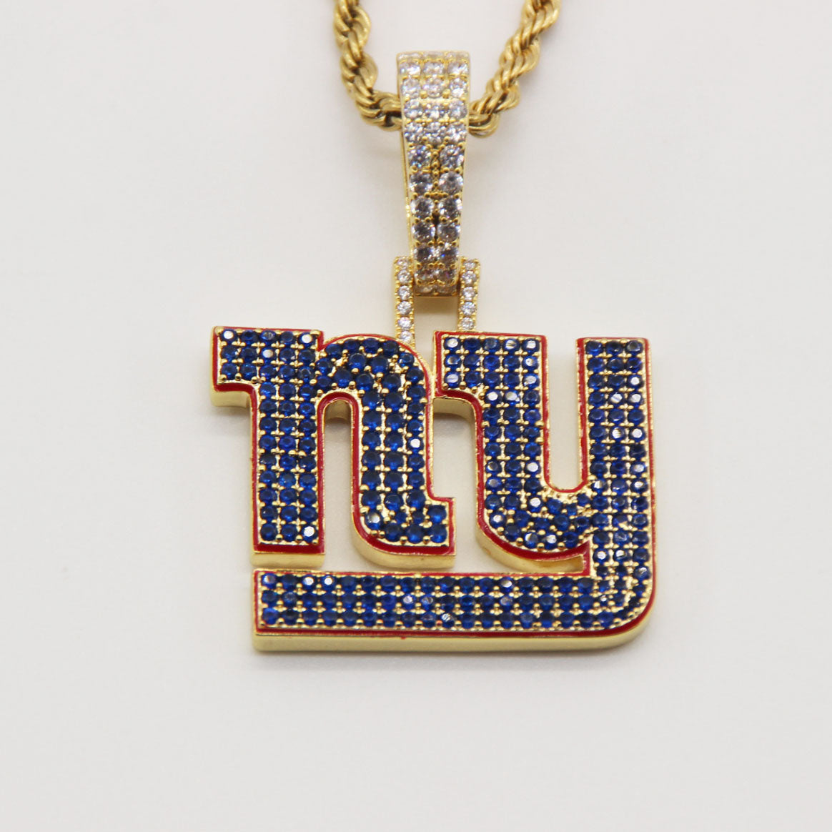 New York City Emblem Pendant Necklace – Fan Gift Jewelry for Game Day & Holidays