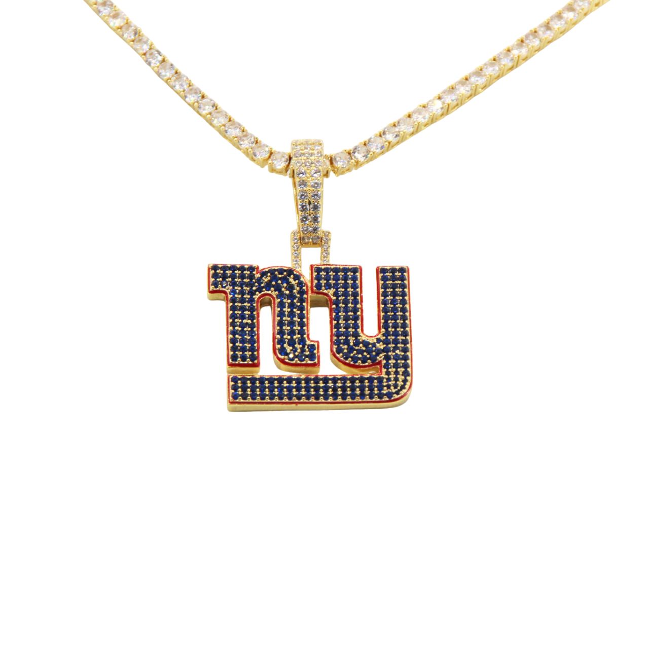 New York City Emblem Pendant Necklace – Fan Gift Jewelry for Game Day & Holidays