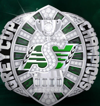 2025 Saskatchewan Football Championship Ring Replica-Grey Cup Inspired Fan Ring