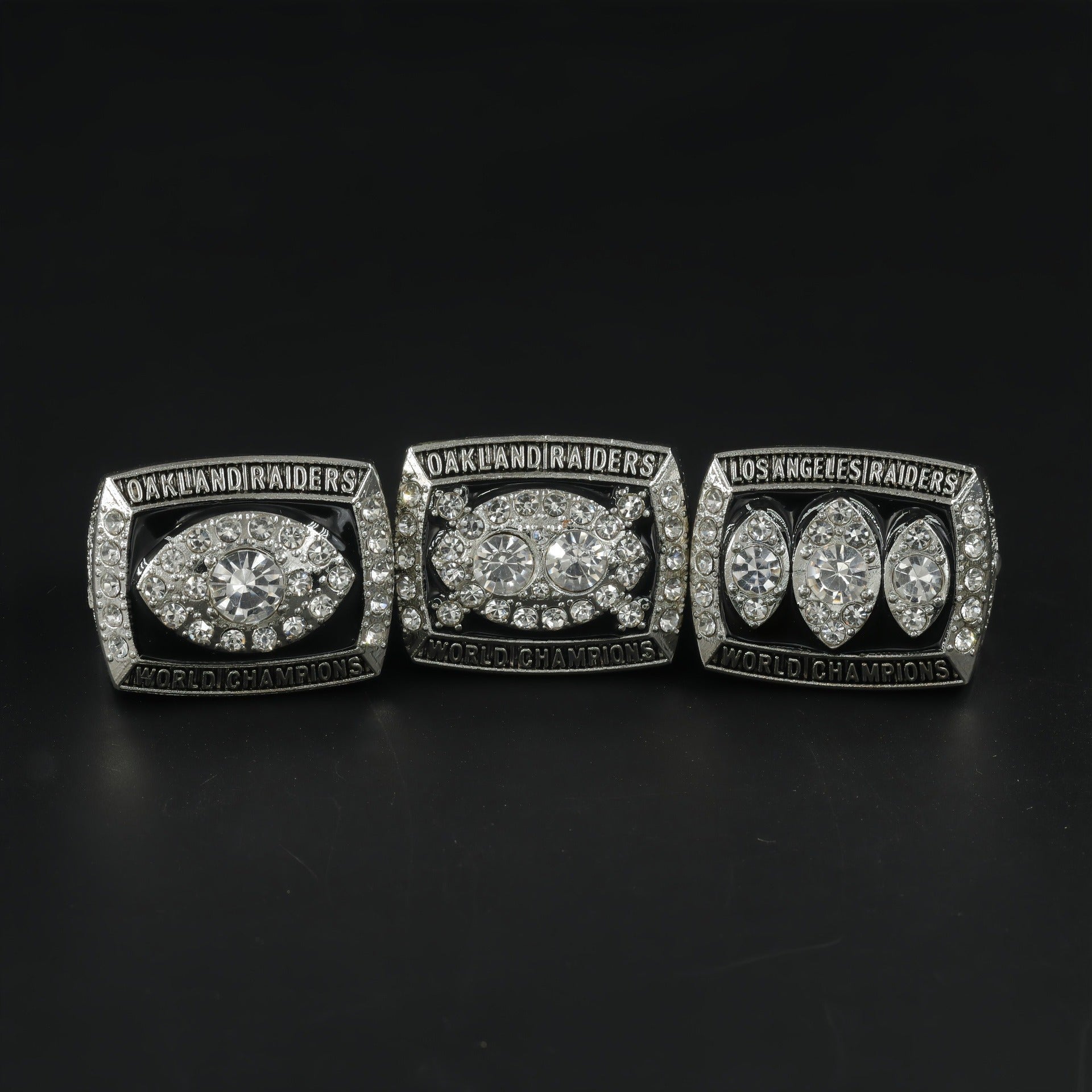 Oakland Football Championship Rings Set – Limited Edition Collector’s Set