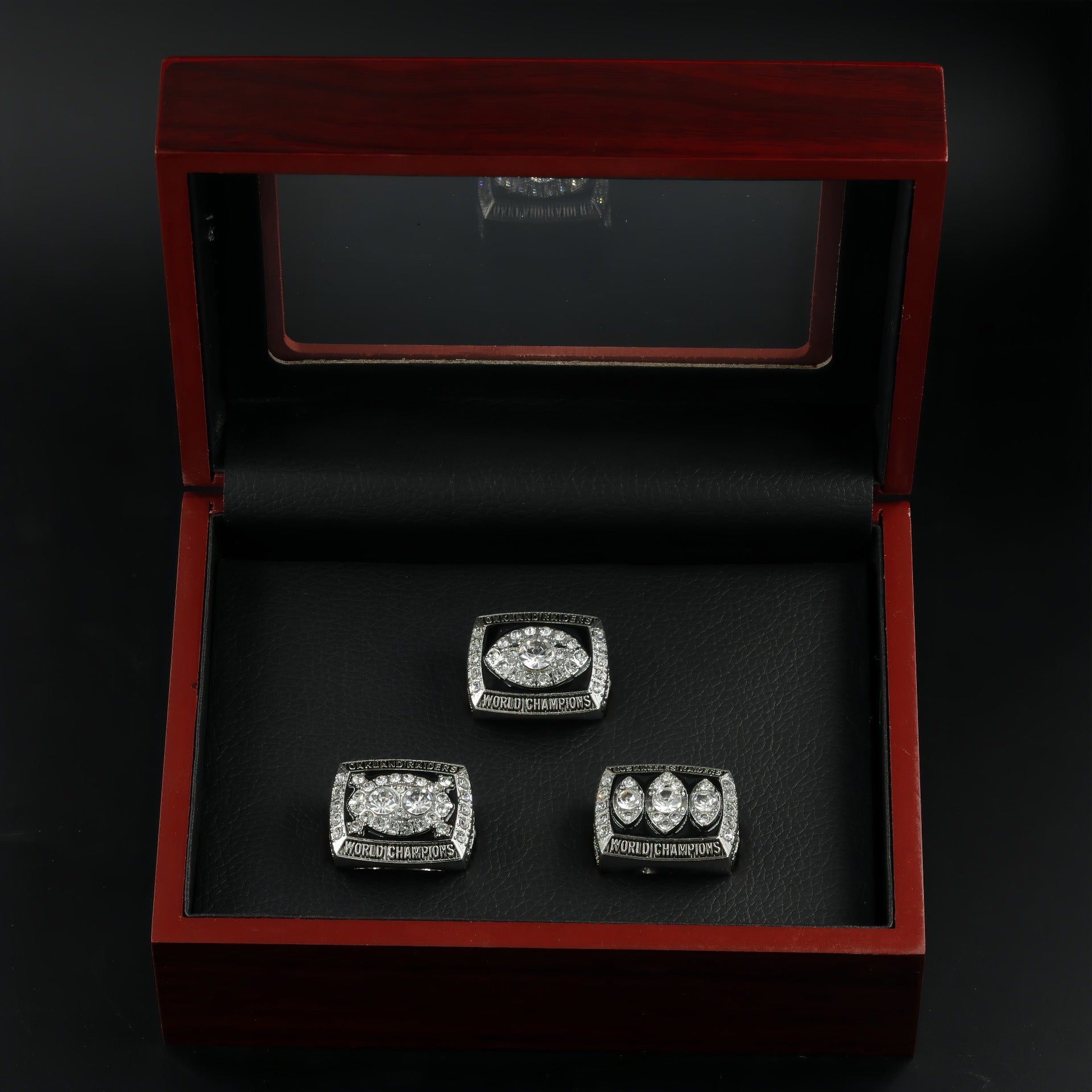 Oakland Football Championship Rings Set – Limited Edition Collector’s Set