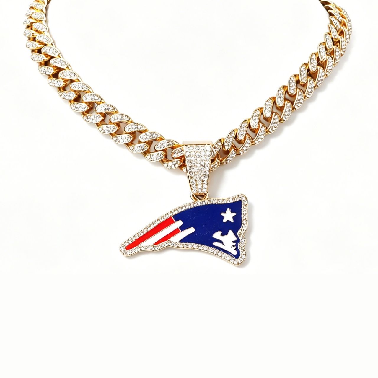 New England Emblem Pendant Necklace - Exclusive Gifts for New England
