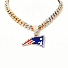 New England Emblem Pendant Necklace - Exclusive Gifts for New England